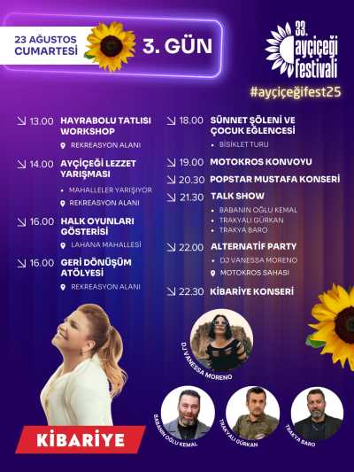 AYÇİÇEK FESTİVALİ